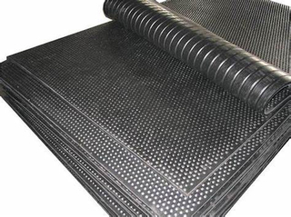 Groove Rubber Stable Mat